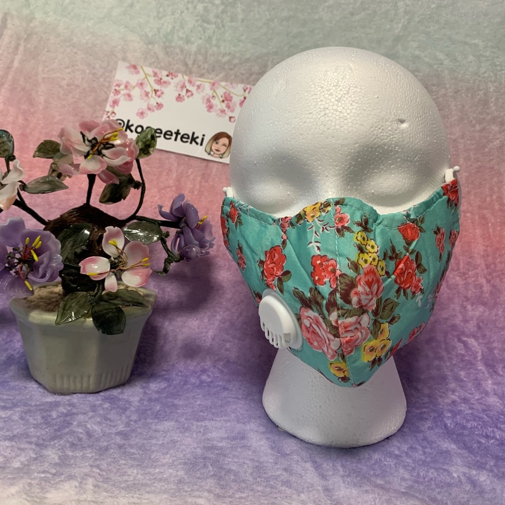 Facemask Printed w/ valve